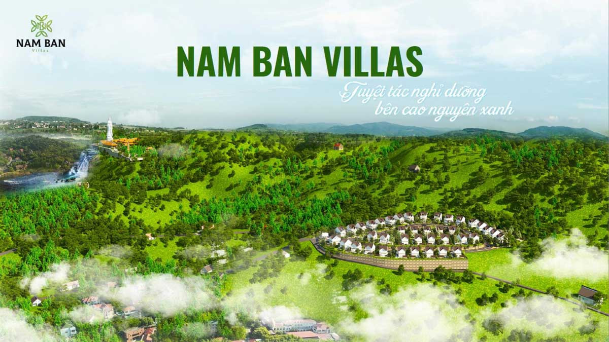 Phối cảnh tổng thể dự án Nam Ban Villas