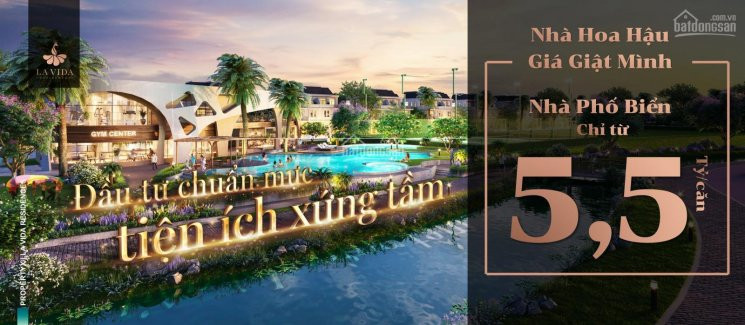 Nhà Phố, Biệt Thự Khu đô Thị Cao Cấp 5 Sao Lavida Residences 3/2, Tp Vũng Tàu 55 Tỷ/căn Hoàn Thiện 1