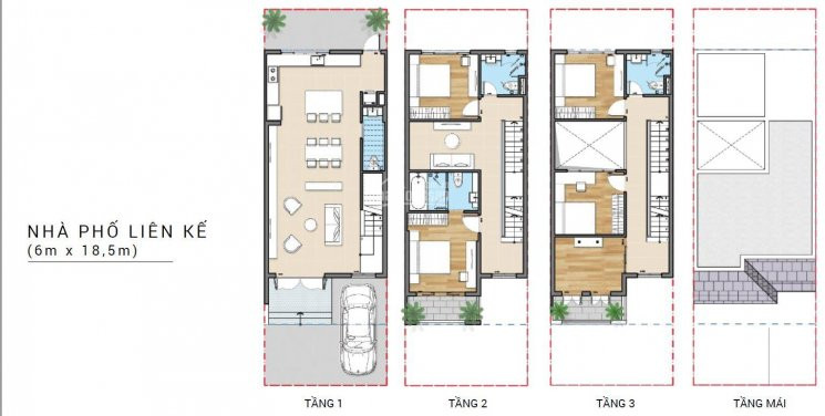 Nhà Phố Senturia Nam Sai Gon - Khu Compound - Mặt Tiền Nguyễn Văn Linh 2