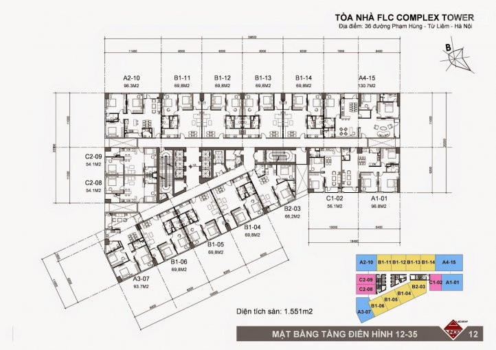 Suất Ngoại Giao - Chuyển Nhượng Căn Hộ 2pn - Bc đông Nam - Flc 36 Complex - Không Thể Bỏ Lỡ 1