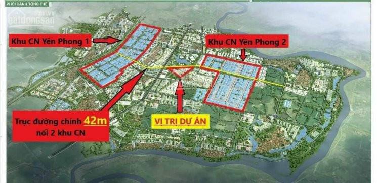 Tam Giác Vàng, Gần Trường Cấp 3 Yên Phong Dự án đẹp Trong Lòng Kcn Liên Hệ Xem đất 0858618586 2