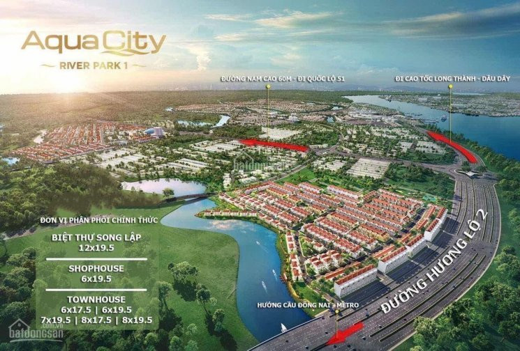 Thanh Toán 1%/tháng Sở Hữu Nhà Phố 6x19,5m Tại Aqua City, 0938008270 6