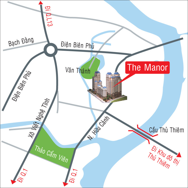 Vị trí của The Manor - TP.Hồ Chí Minh | ảnh 1