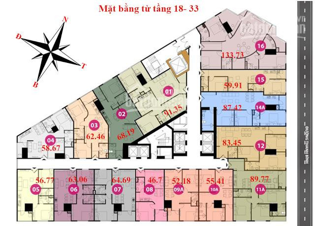 Tôi Cần Bán Gấp Căn Góc 1911a Chung Cư Tháp Doanh Nhân, Dt 90m2,3pn, 2wc Giá 1,9 Tỷ Lh: 0358545570 2