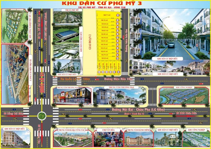 Tôi Chính Chủ Bán đất Thị Xã Phú Mỹ 184m2, Giá 5 Triệu/m2 Công Chứng Ngay 1