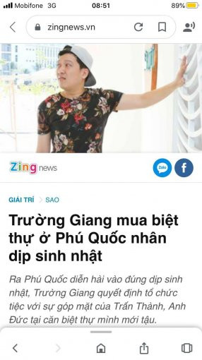 Trường Giang, Tuấn Hưng Mua Biệt Thự Phú Quốc địa điểm đầu Tư Tốt Nhất Trong Năm Meyhome Sh Lâu Dài 2