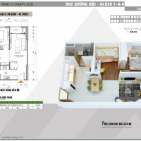 Chính Chủ Bán Nhanh Căn Hộ 1 + 1 Ngủ, S = 49m2, Giá 960 Triệu, Bao Phí Dự án Hh2 Xuân Mai Complex Dương Nội