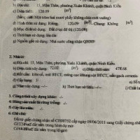 Chính Chủ Bán Nhanh Nhà Mặt Tiền Trần Chiên Cái Răng