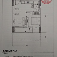 Chính Chủ Cần Bán Căn Hộ 1 Phòng Ngủ Sân Vườn Saigon Mia C15 - 05, Sân Vườn 12m2, Lh 0377 680 628