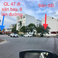 Chính Chủ Cần Bán đất Thanh Hóa, Quốc Lộ 47, An Hưng, đối Diện Vinmart, 865 M2