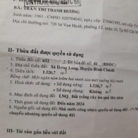 Gấp!! Cần Bán Gấp Thửa đất đẹp Xã Long Hưng-bình Chánh-tphcm