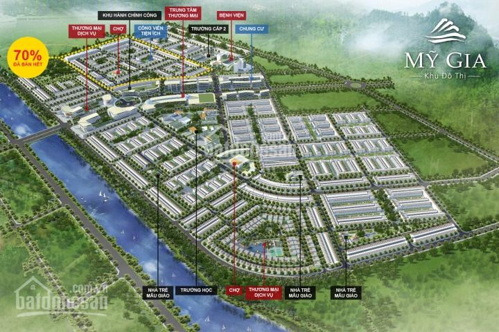 100m2 Gói 5 Mỹ Gia Hướng đông Cách Sông Quán Trường 50m - Giá 20,5 Triệu/m2 - Miễn Trung Gian 1