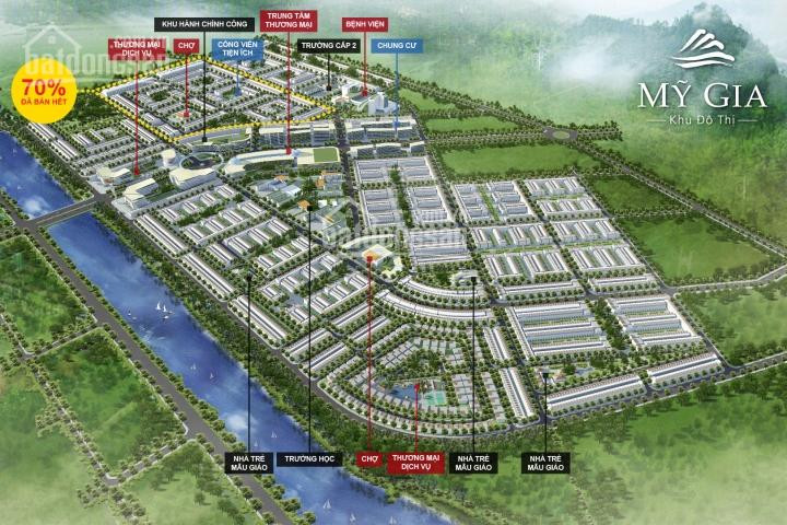 100m2 Gói 5 Mỹ Gia Hướng đông - đường Thông - Sạch đẹp - Cách Sông Quán Trường 50m - Giá 20,5 Triệu 1