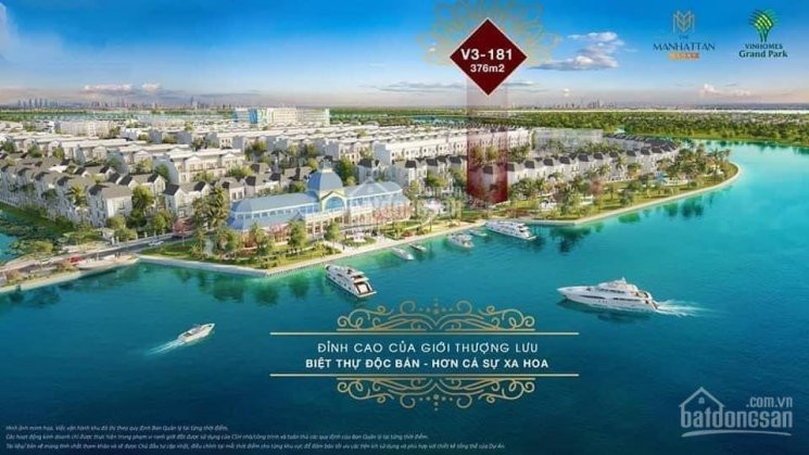 23 Căn Biệt Thự độc Bản Ngay Tại Bến Du Thuyền Vinhomes Grand Park 6