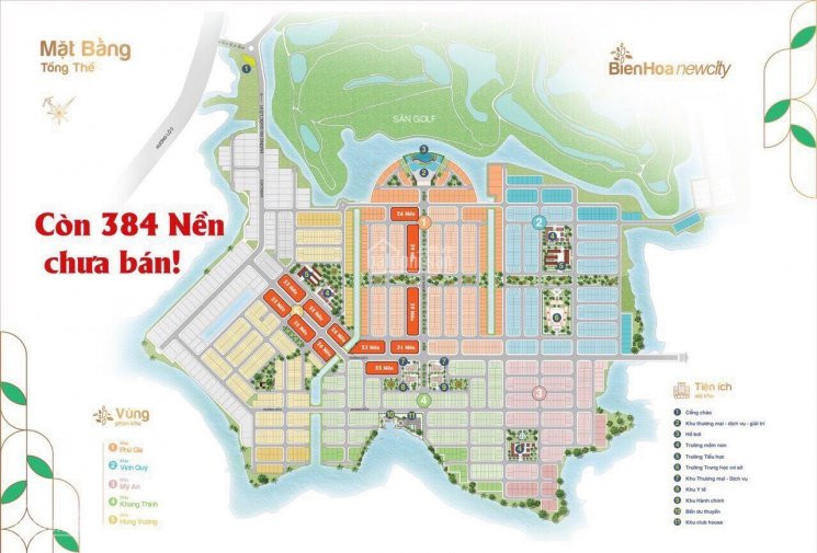 Biên Hòa New City - Mở Bán Giai đoạn 2,  ưu đãi 5 Suất Nội Bộ Góc 2mt, Giá 12 Tỷ 2