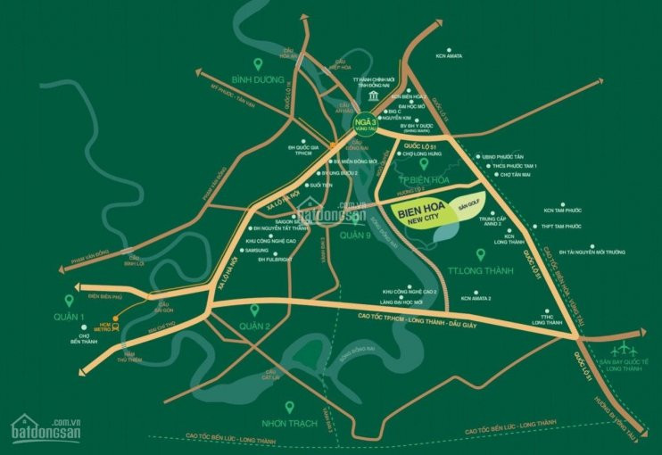 Biên Hòa New City - Mở Bán Giai đoạn 2,  ưu đãi 5 Suất Nội Bộ Góc 2mt, Giá 12 Tỷ 6