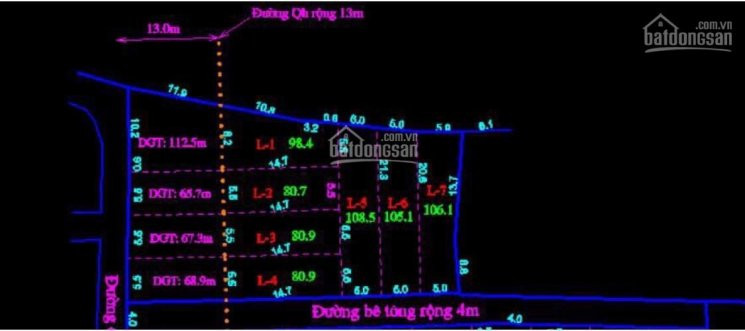 Cần Bán 1 Lô Giá F1 Ngay Trung Tâm Xã Diên Lạc đường Tổ 7,8,9 3