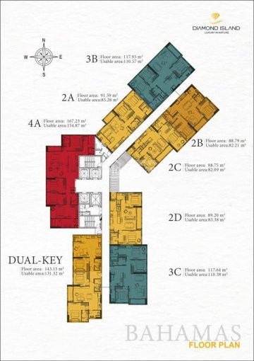 Căn Dual Key 3pn (143m2) Diamond Island Cần Bán Nhanh Giá 10,5 Tỷ View Sông Sg Và Q1 6