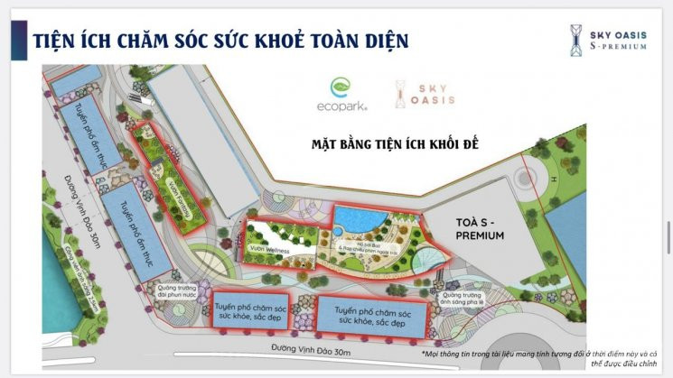 Căn Góc (3pn + 2wc) Tòa Tháp 5 Sao Spremium Sky Oasis Ecopark, Tặng 1 Cây Vàng 3