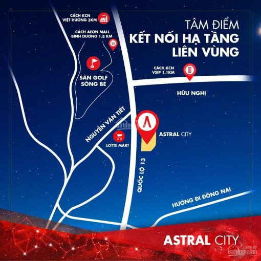 Căn Hộ Astral City, Chiết Khấu 3-7%, Ngân Hàng Trợ 70%, Miễn Lãi 24 Tháng, Miễn Phí Trả Trước Hạn 6