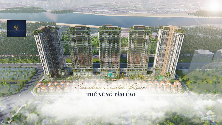 Căn Hoa Hậu Sunshine Crystal River 227m2 Tầng Cao, Bc đông, View Sông Hồng, Cầu Nhật Tân, Ck 9% 1