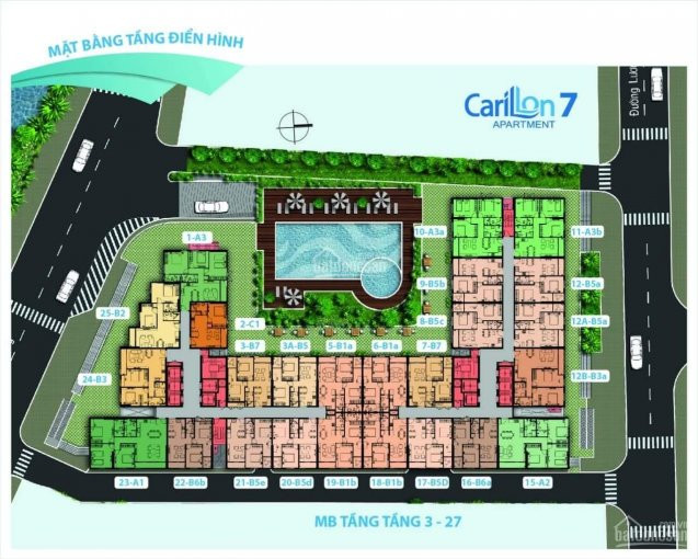 Carillon 7 Chính Chủ Bán Căn 20 - Diện Tích 67m2, Căn Vuông - Hướng đông, Q1 - Tt: 24 Tỷ Full Phí 5