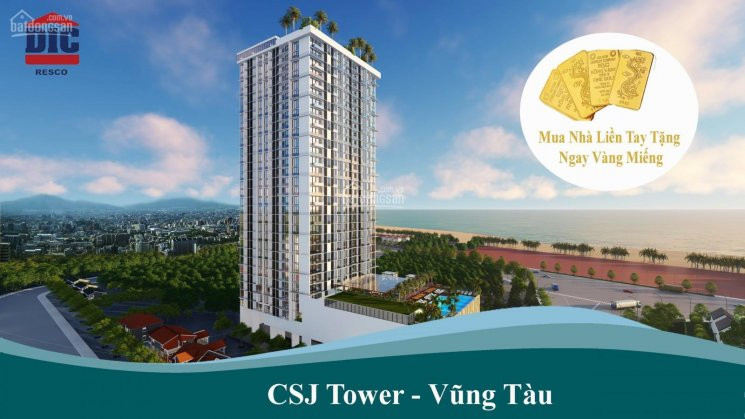 Chỉ Còn Vài Căn Hộ Nghỉ Dưỡng Csj Tower Bãi Sau Thuỳ Vân, Vũng Tàu 7