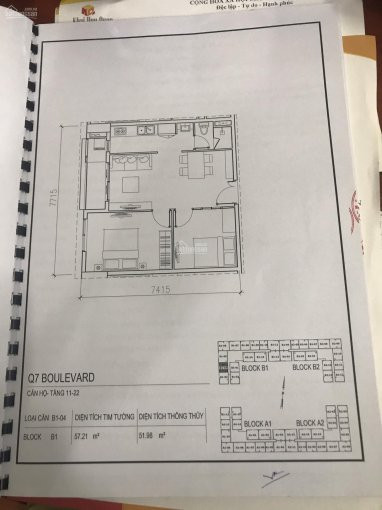 Chính Chủ Bán Căn Hộ 2 Phòng Ngủ Mặt Tiền Nguyễn Lương Bằng Q7 Giá 2tỷ398 - 57m2 - Lh 0906987679 8