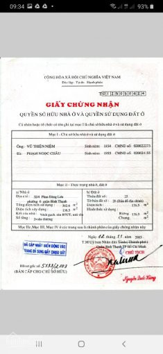 Chính Chủ Bán Nhà 3pn Phan đăng Lưu Hẻm Xe Hơi Cách Mặt Tiền 20m Lh 0909564903 Giá Tốt Tl 8