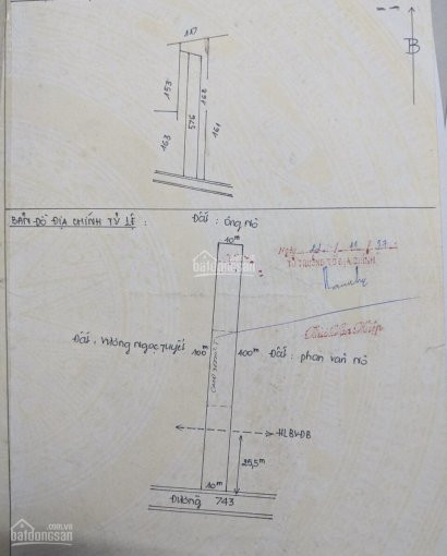 Chính Chủ Bán Nhanh 1700m2 Mặt Tiền Dt743  Ngã 3 Vietsing Phường Bình Chuẩn Lh 0964859456 Trân Trọng! 3