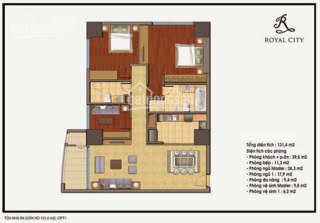 Chính Chủ Bán Nhanh Căn Hộ 3 Phòng Ngủ Tòa R5 Royal City 2