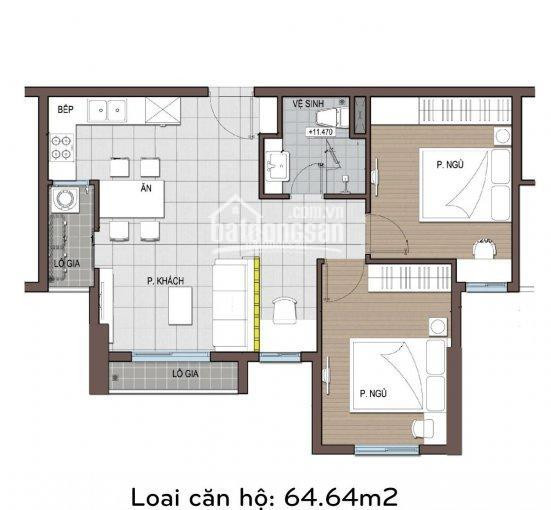 Chính Chủ Bán Nhanh Căn Hộ Conic Riverside, Quận 8 Dt: 65m2, 2pn, 1wc, Giá Chỉ 1,8 Tỷ Bao Phí Sang Nhượng 5