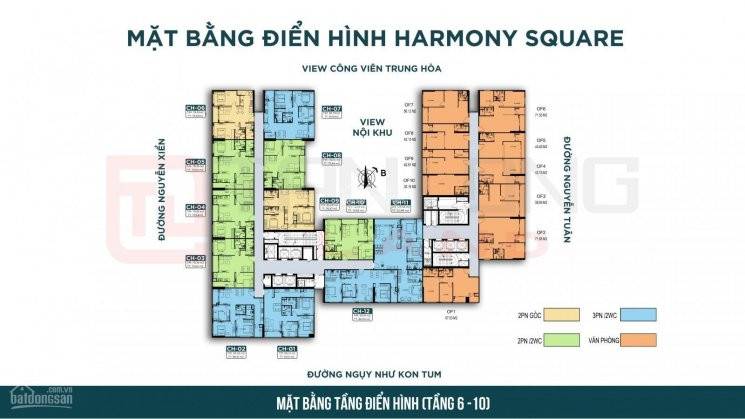Chính Chủ Bán Nhanh Căn Hộ Trung Tâm Q Thanh Xuân-harmony Square Căn 2 Phòng Ngủ 2,8 Tỷ/7567m2 Full Nt Cao Cấp 2