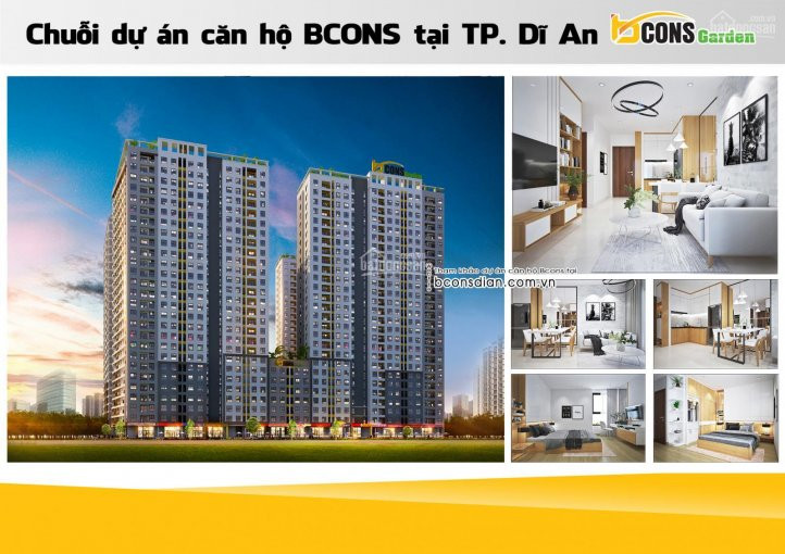 Chính Chủ Bán Nhanh Ch Bcons Garden 2pn-1wc Diện Tích 4275m2 Trả Trước Chỉ 350tr, Tầng Trung View Nội Khu Bao đẹp 3