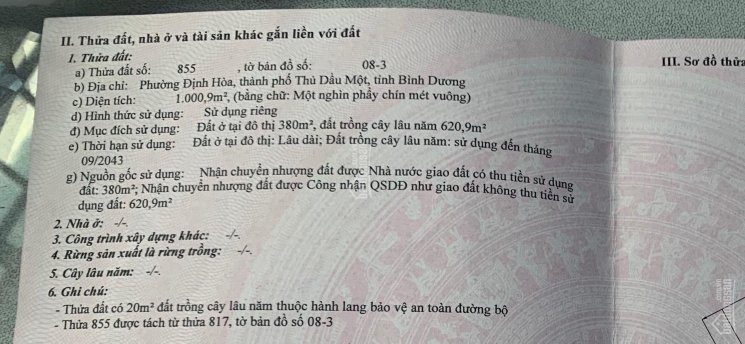 Chính Chủ Bán Nhanh đất định Hoà 2 Mặt Tiền Mỹ Phước Tân Vạn Dt 1000m2 Thổ Cư 450m2 Vị Trí Kinh Doanh 2