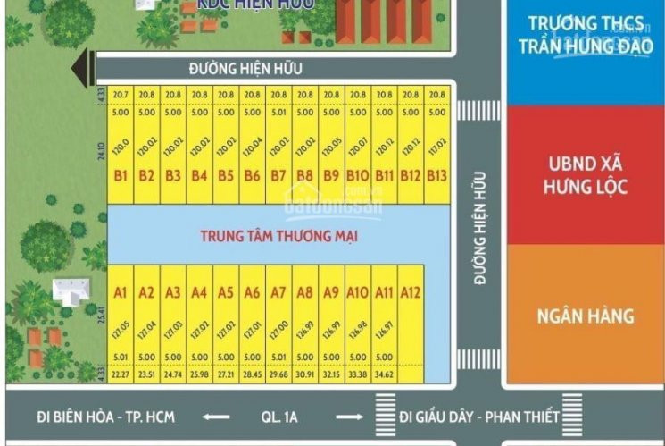 Chính Chủ Bán Nhanh đất Mặt Tiền Ql1a Thuận Tiện Buôn Bán Kinh Doanh Dịch Vụ, Giá Chỉ Từ 1,1 Tỷ/120m2 1