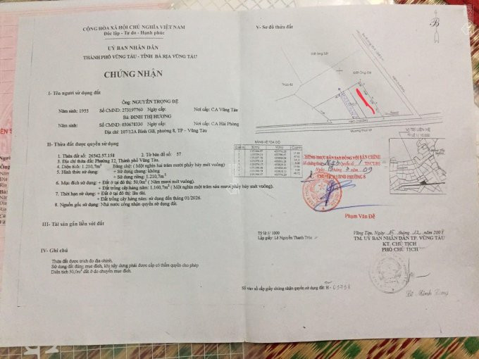 Chính Chủ Bán Nhanh đất Nn P12, Hẻm 1382 đường 30/4 1