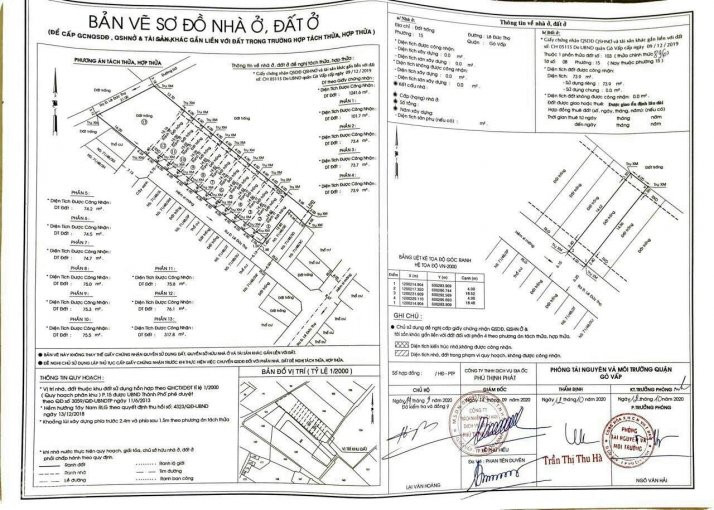 Chính Chủ Bán Nhanh đất Phân Lô Lê đức Thọ, P5, Gò Vấp: 4 X 19, Giá: 58tr/m2 1