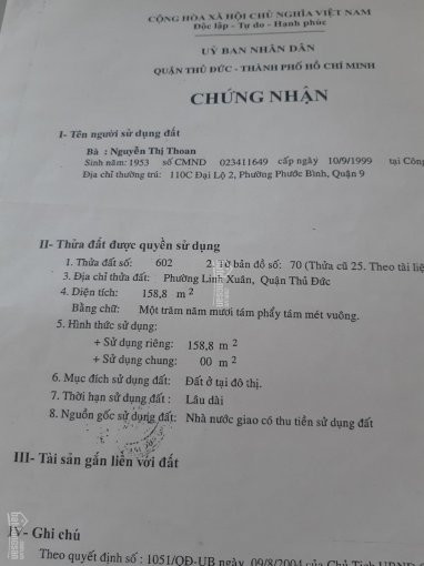 Chính Chủ Bán Nhanh Dãy Phòng Trọ Cách Mt đường 6, Linh Xuân 1