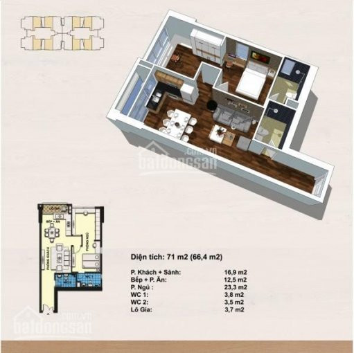 Chính Chủ Bán Nhanh Gấp Ch 3 Ngủ 1503(97m2) & 2 Ngủ 1608(66m2) ở Handi Resco 31 Lê Văn Lương Chỉ 30tr/m20919130482 3