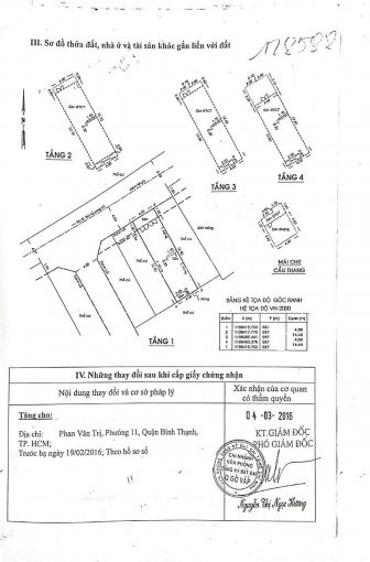 Chính Chủ Bán Nhanh Gấp Nhà Hxh 4x16m 3 Lầu Bùi Quang Là, P12, Q Gò Vấp, Rẻ 65 Tỷ 7