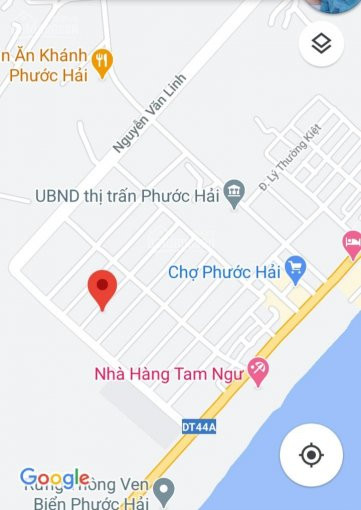 Chính Chủ Bán Nhanh Lô 80m2, 4x20m, Mặt Tiền đường Nhựa Rộng 10m, Ra Biển Phước Hải 400m, H đất đỏ, Brvt 3