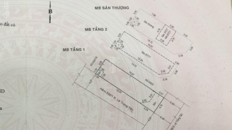 Chính Chủ Bán Nhanh Nhà 2 Mặt Hẻm 6m Lê Trọng Tấn, Tây Thạnh, Tân Phú 4,75m X 18m đúc 2,5 Tấm 2