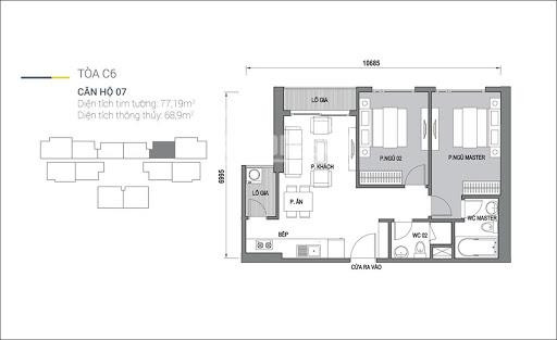 Chính Chủ Bán Nhanh Nhanh Căn 2pn Tòa Vip C7 77m2 View Thành Phố Dự án Vinhomes D'capitale Giá 3,3 Tỷ 6