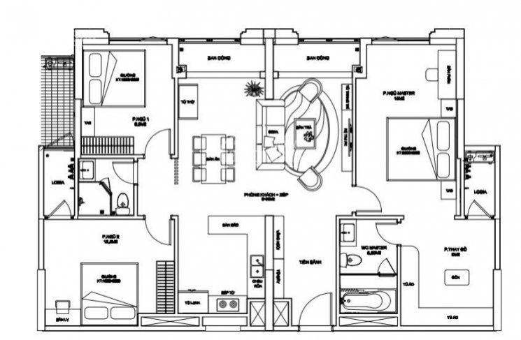 Chính Chủ Cần Bán Căn 3pn 132m2 View Thoáng đẹp Dự án Vinhommes Symphony 2