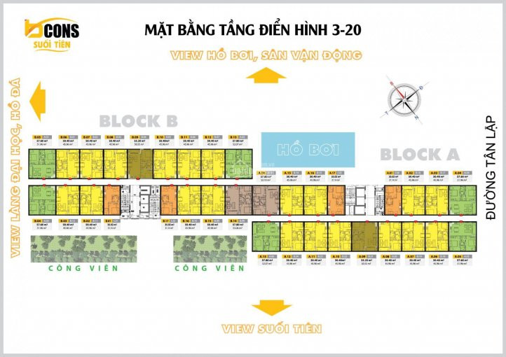 Chính Chủ Cần Bán Căn Bcons Suối Tiên Chỉ 16 Tỷ Cọc Trước 300tr Vào ở Ngay View đông Bắc Lh 0888839846 2