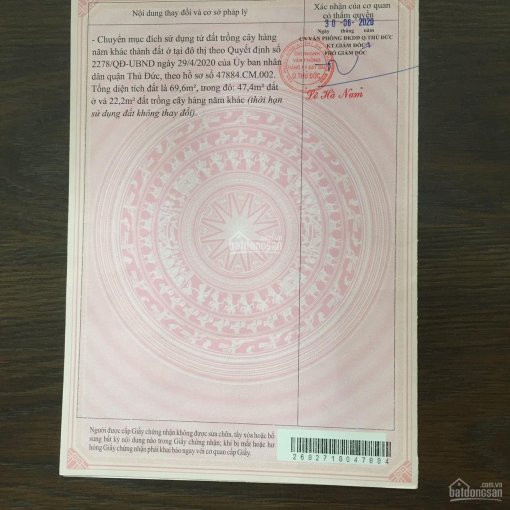 Chính Chủ Cần Bán Lô đất Hẻm 196 Trường Thọ 696m2 Giá Chỉ 2,72 Tỷ 3