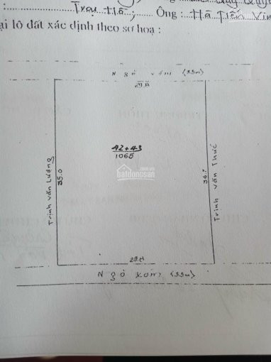 Chính Chủ Cần Bán Lô đất Tuyệt đẹp Tại Cổ đông S 1065m2 Hai Mặt đường Giá Hơn 1tr/m2 Lh 0384099950 1