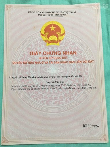 Chính Chủ Cần Tiền Bán Gấp đất Trồng Cây Nhơn Trạch, Gần Kcn Bò Cạp Vàng Giá 550tr/1000m 1