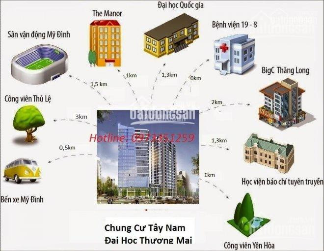 Chính Chủ Cho Thuê Dài Hạn Căn Hộ 56m Chung Cư 7a Lê đức Thọ Giá Chỉ 6tr/tháng Có Thương Lượng 1